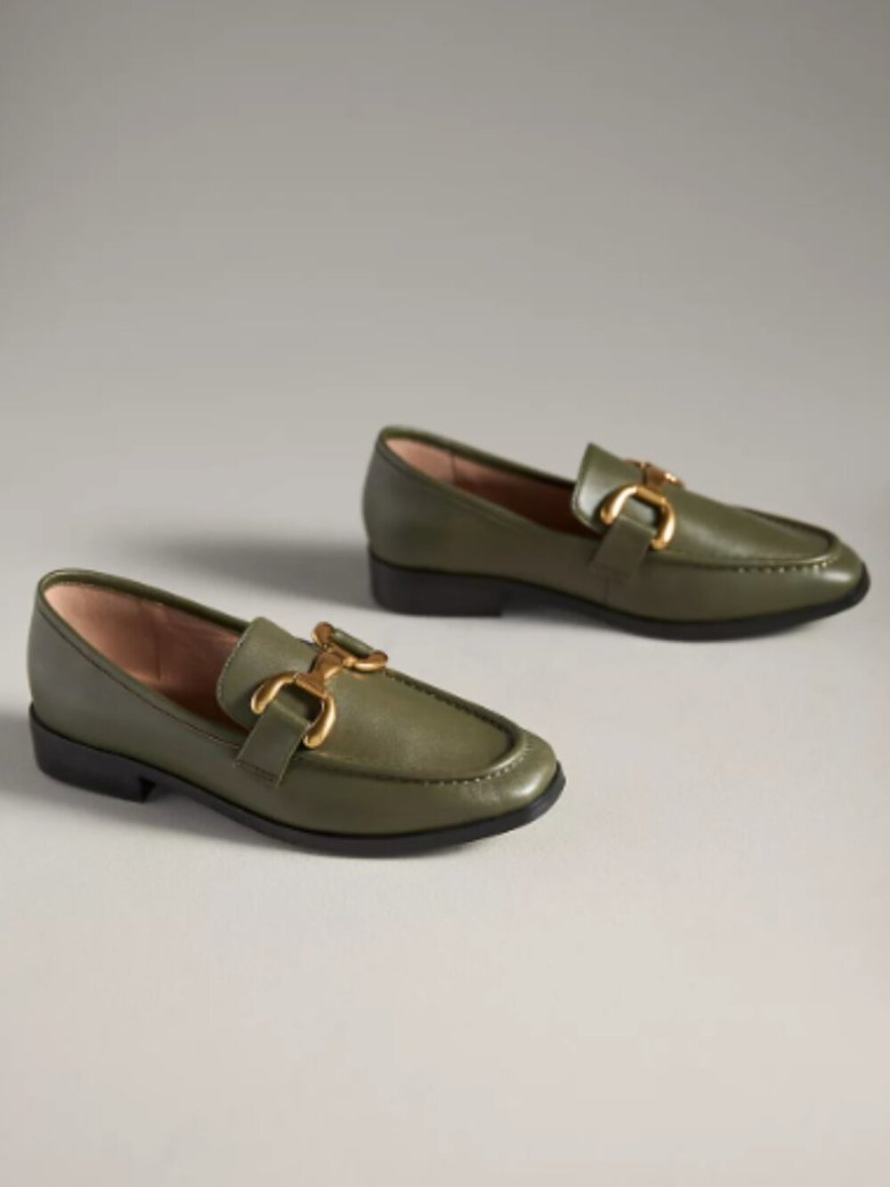 Bibi Lou Zagreb Leather Loafers, Size 37